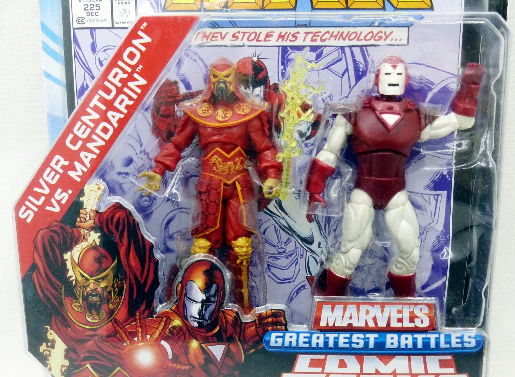 Marvel Figuren: IRON MAN VS. CENTURION + #225 MARVEL UNIVERSE FIGURE 2011 – Gebraucht aus Lugano von YouWantUS 1