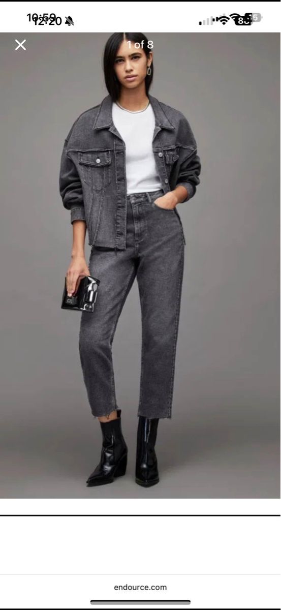 Allsaints Jeans: AllSaints Black Wash Jeans - Size 25 – Neu (gemäss Beschreibung) aus zug von Inaar 1