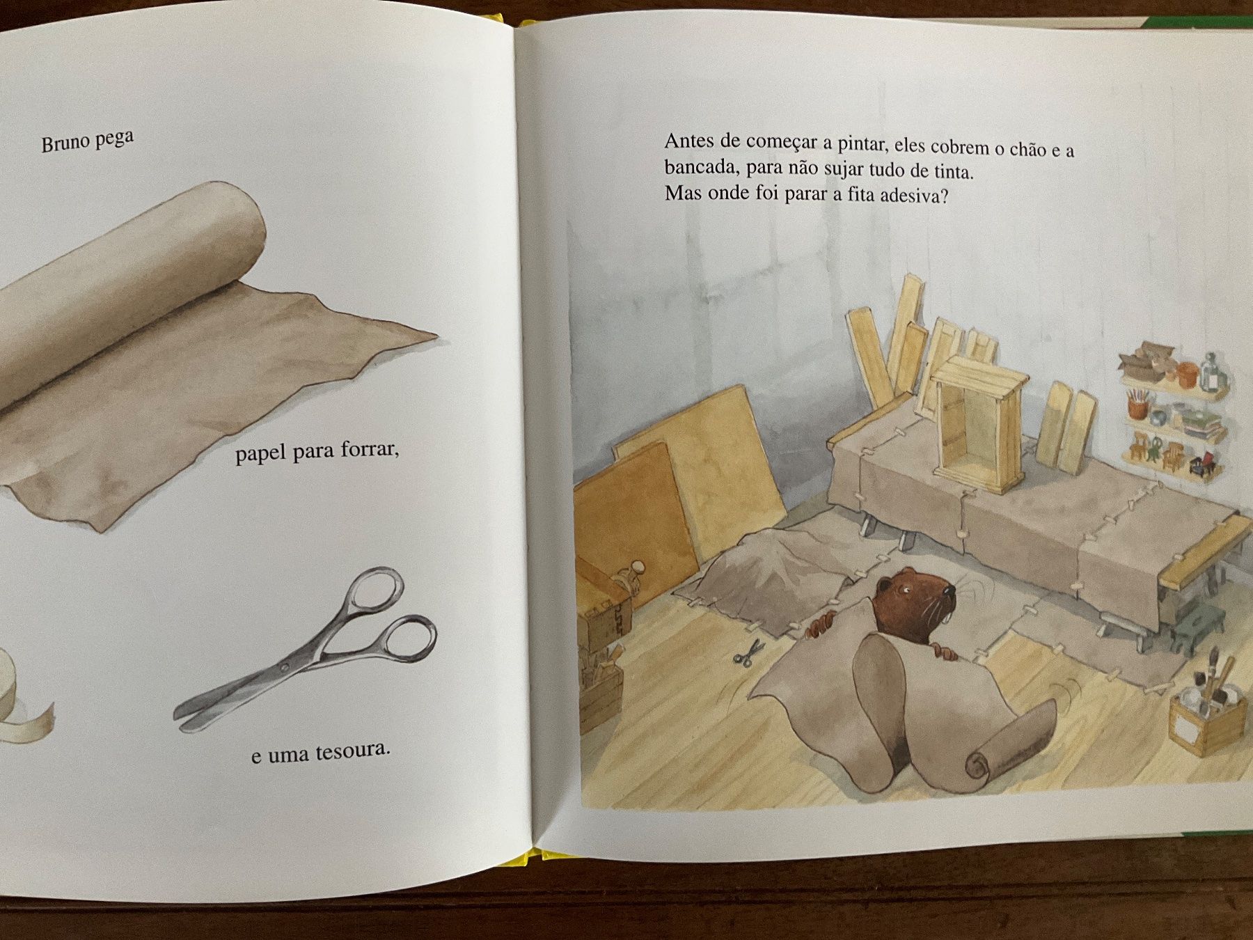 Libri: "O Castor Pintor" Lars Klinting – Usato da Avenches venduto da Lactobacille 4