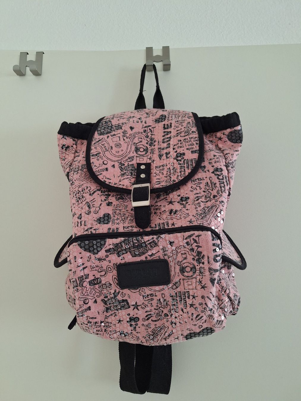Borse & Zaini: Pinker Mädchen Rucksack mit Pailletten, wie neu – Usato da Worb venduto da nfsolutions
