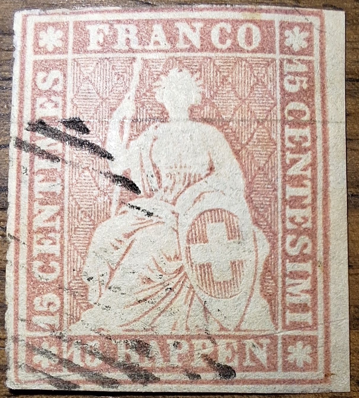Tous les timbres: Strubel 24F Kat. 450.- – D'occasion à Balgach par SIMEON27