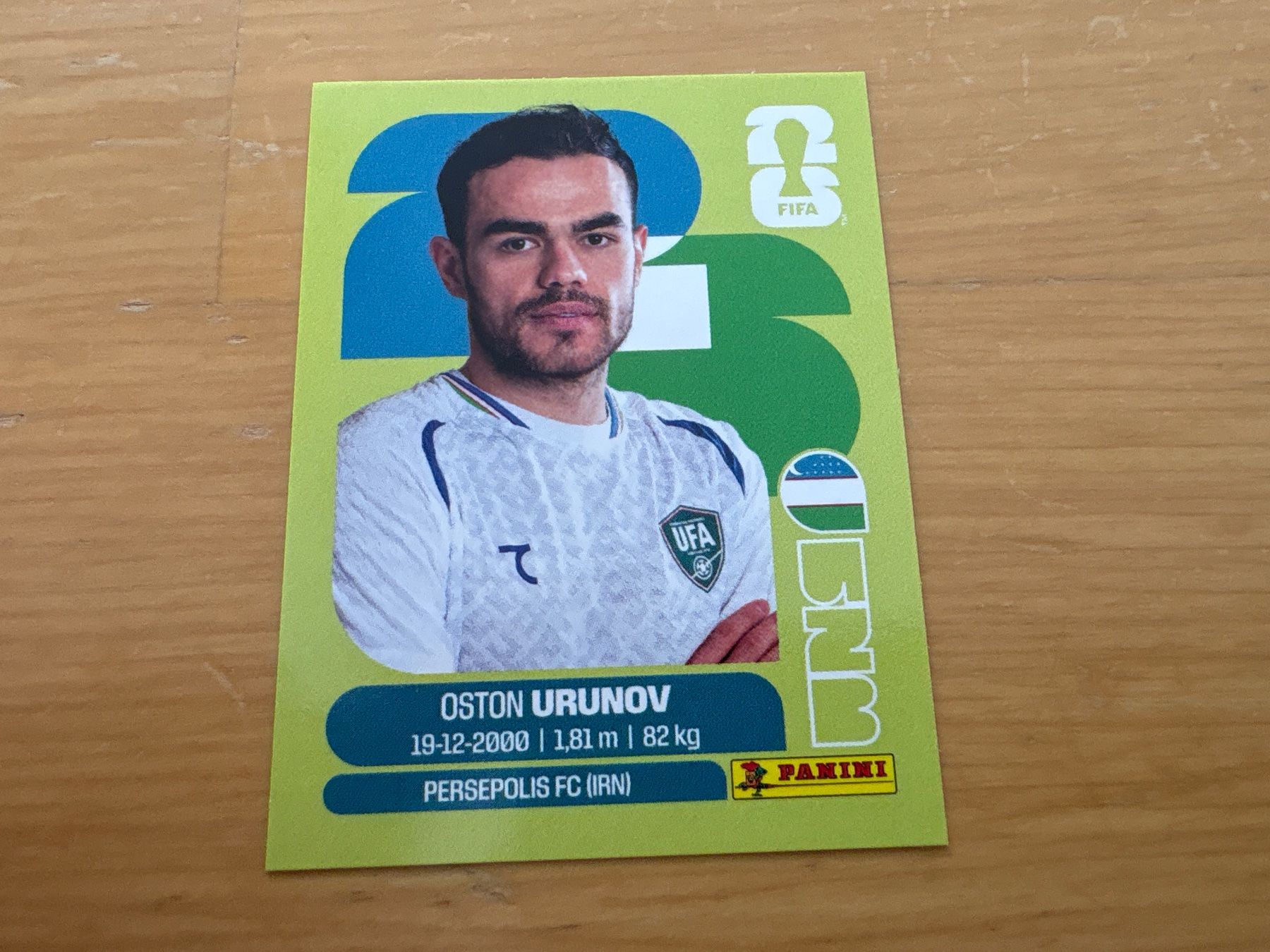 Panini Carte collezionabili: Panini 2026 UZB 17 – Nuovo (secondo la descrizione) da Elsau venduto da Cerry81