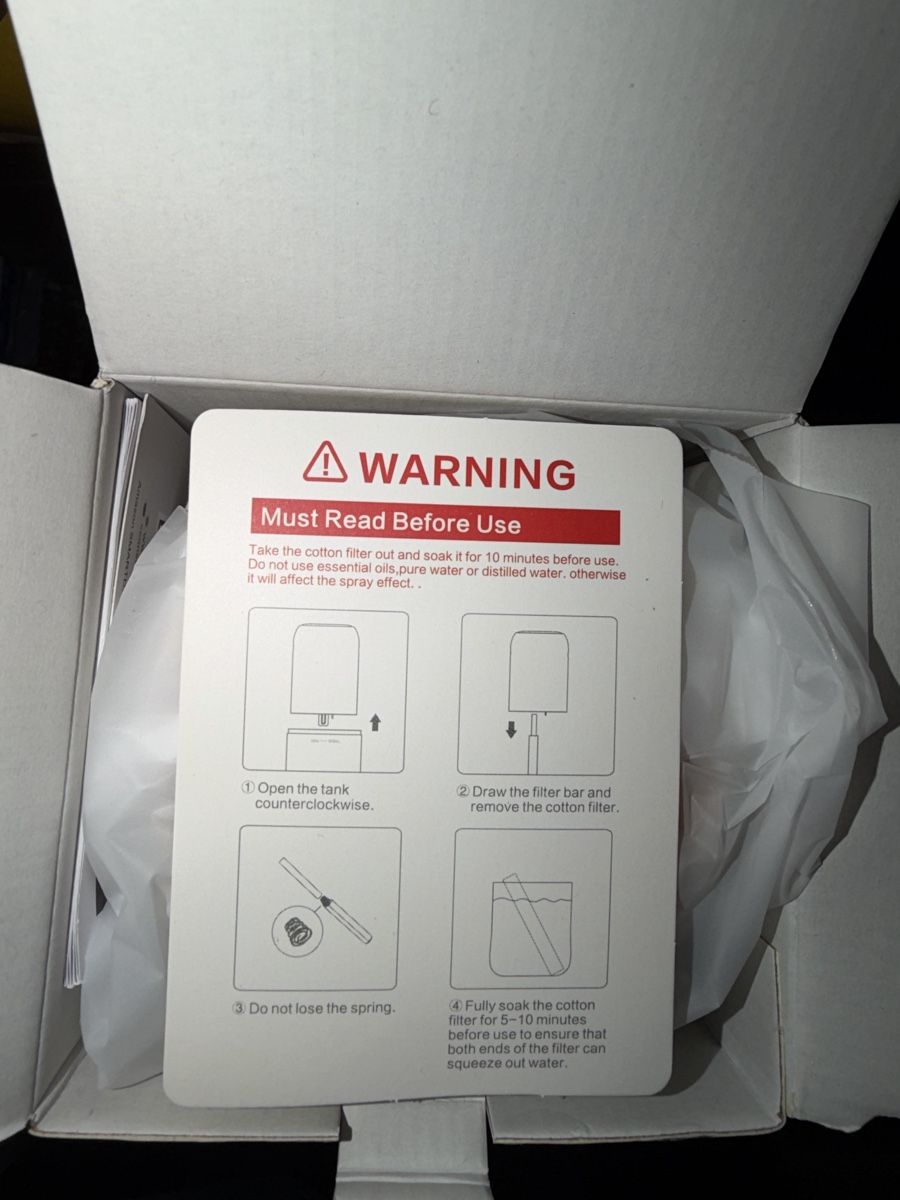 Umidificatori d'aria: SMARTDEVIL Befeuchter 500ML Desktop neu – Nuovo e nell'imballaggio originale da Flamatt venduto da ard_9ctk 2