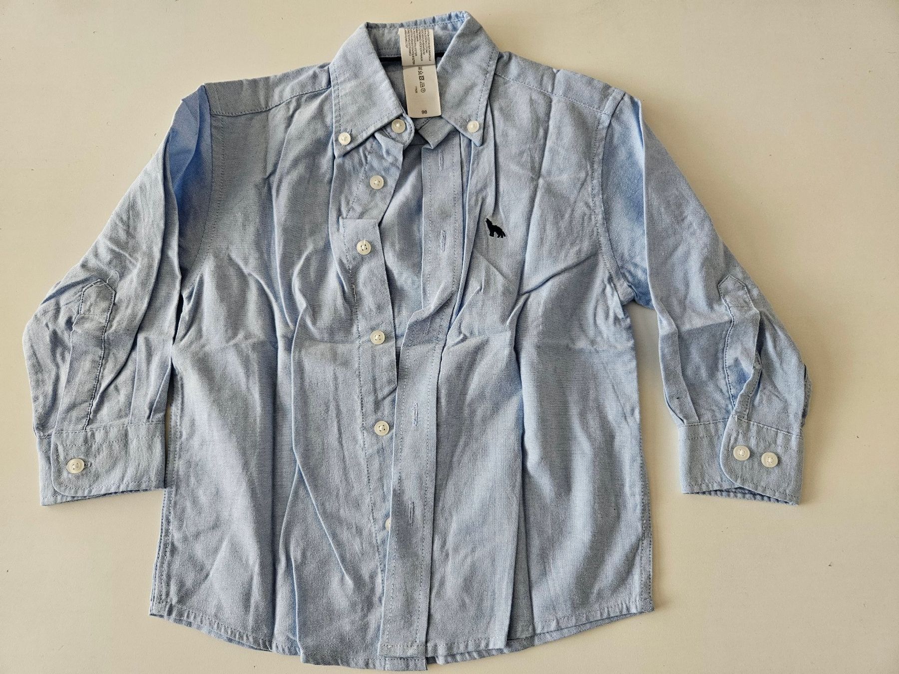 C&A Camicie, T-shirt & Polo: Cooles Langarm Hemd Gr. 98 C&A – Usato da Unterengstringen venduto da saraman