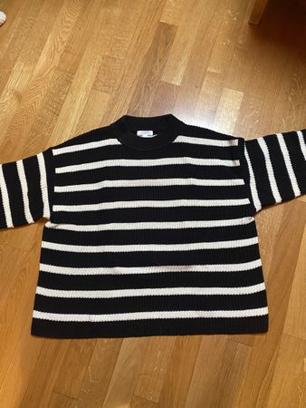 Pull H&M noir et blanc M