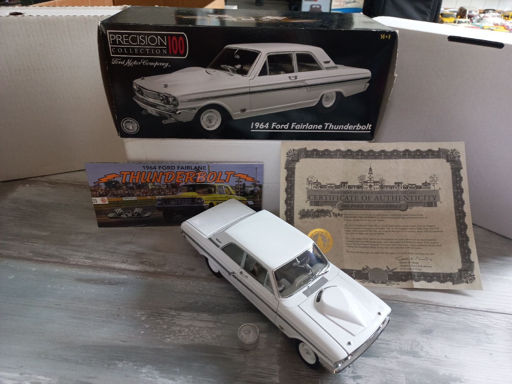 Ford Modellautos: Ford Fairlane Thunderbolt 1/18 Précision 100 – Gebraucht aus Attalens von remy_s00