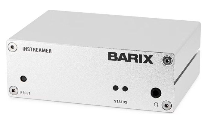 Componenti elettronici: INSTREAMER EU 	IP Audio Sender mit Micro SD Card BARIX – Usato da Rothenburg venduto da BildundTon