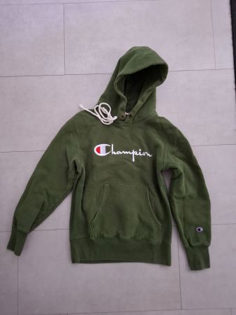 Champion Herren Hoodie Oliv Grün Gr. M