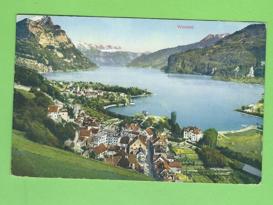 Cartoline postali: Weesen am Walensee – Usato da Zürich venduto da t24_de