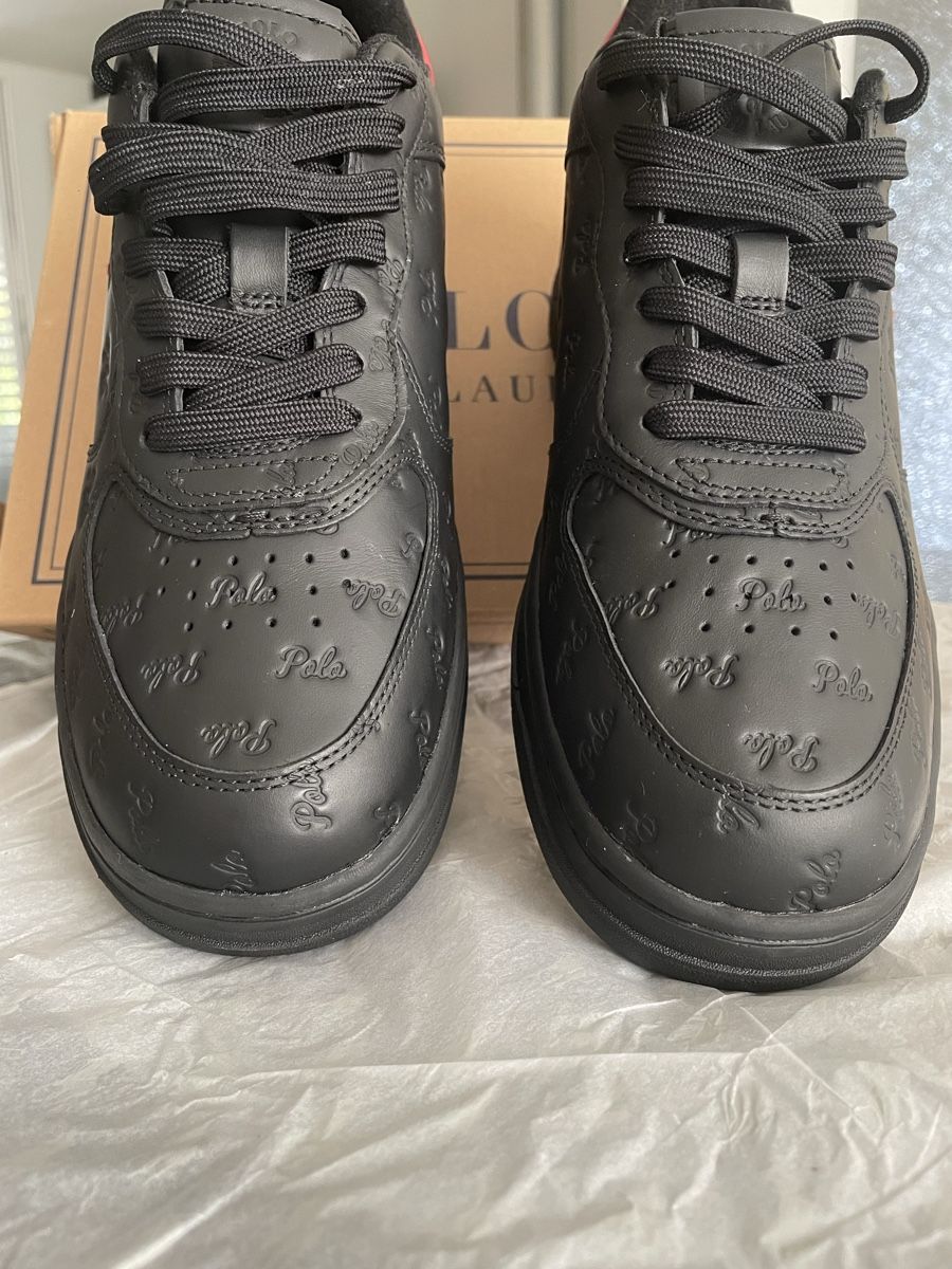 Ralph Lauren Herrenschuhe: Polo Ralph Lauren Herren Monogramm Sneaker Exklusive Master – Neu und originalverpackt aus Kirchleerau von Resale_LC 7