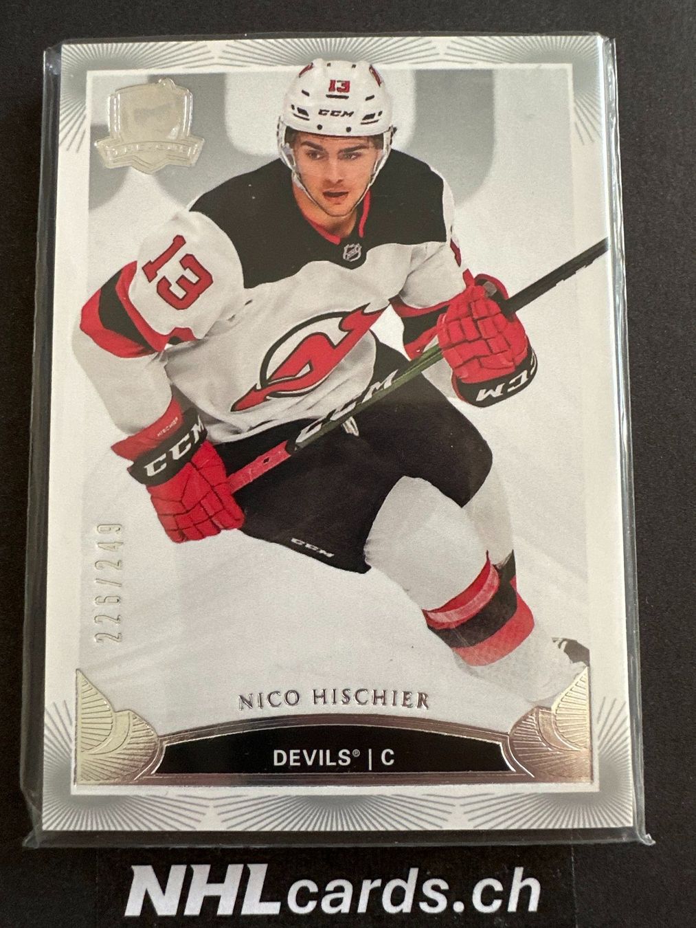 NHL Carte collezionabili: Nico Hischier NHL Card /249 The Cup – Usato da Belp venduto da nhlcards.ch