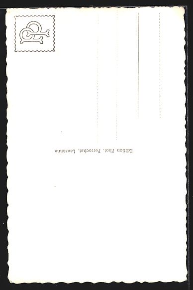 Cartoline postali: AK Aubonne, Strassenpartie mit Torbogen – Usato da Berlin venduto da bartko-reher 1