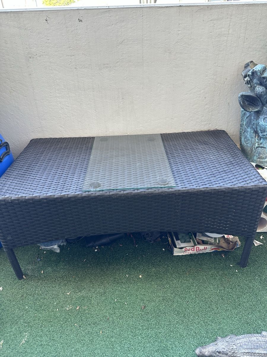 Tavoli: Garten Balkon Rattan Tisch – Nuovo (secondo la descrizione) da Basel venduto da Ivana_4