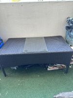 Garten Balkon Rattan Tisch