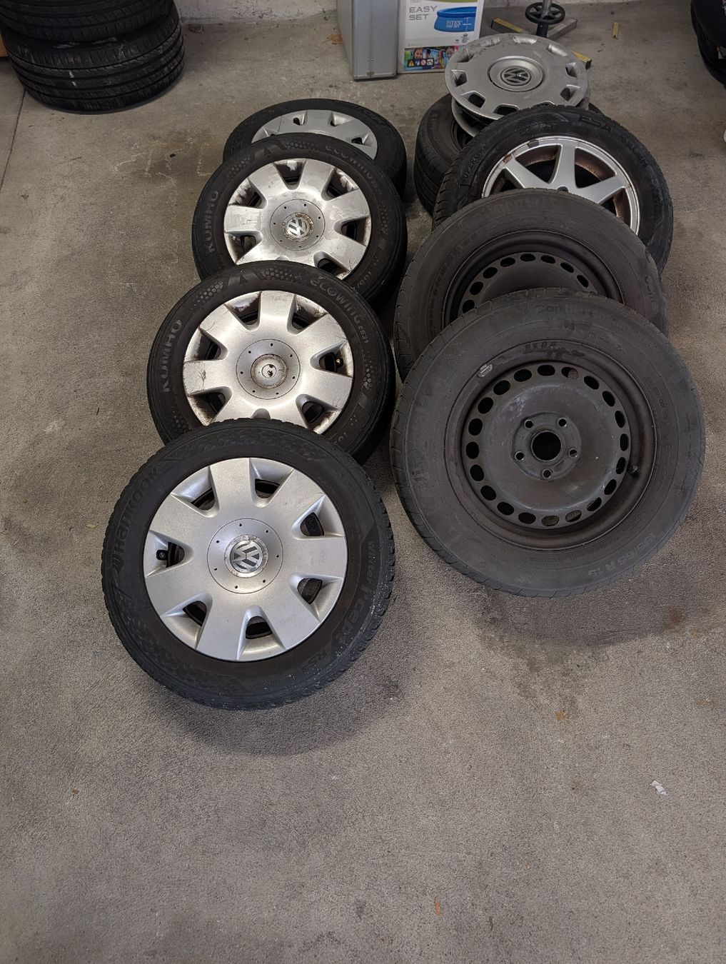 Volkswagen Cerchioni: 8 VW Stahlfelgen – Usato da Oberglatt ZH venduto da LR1989