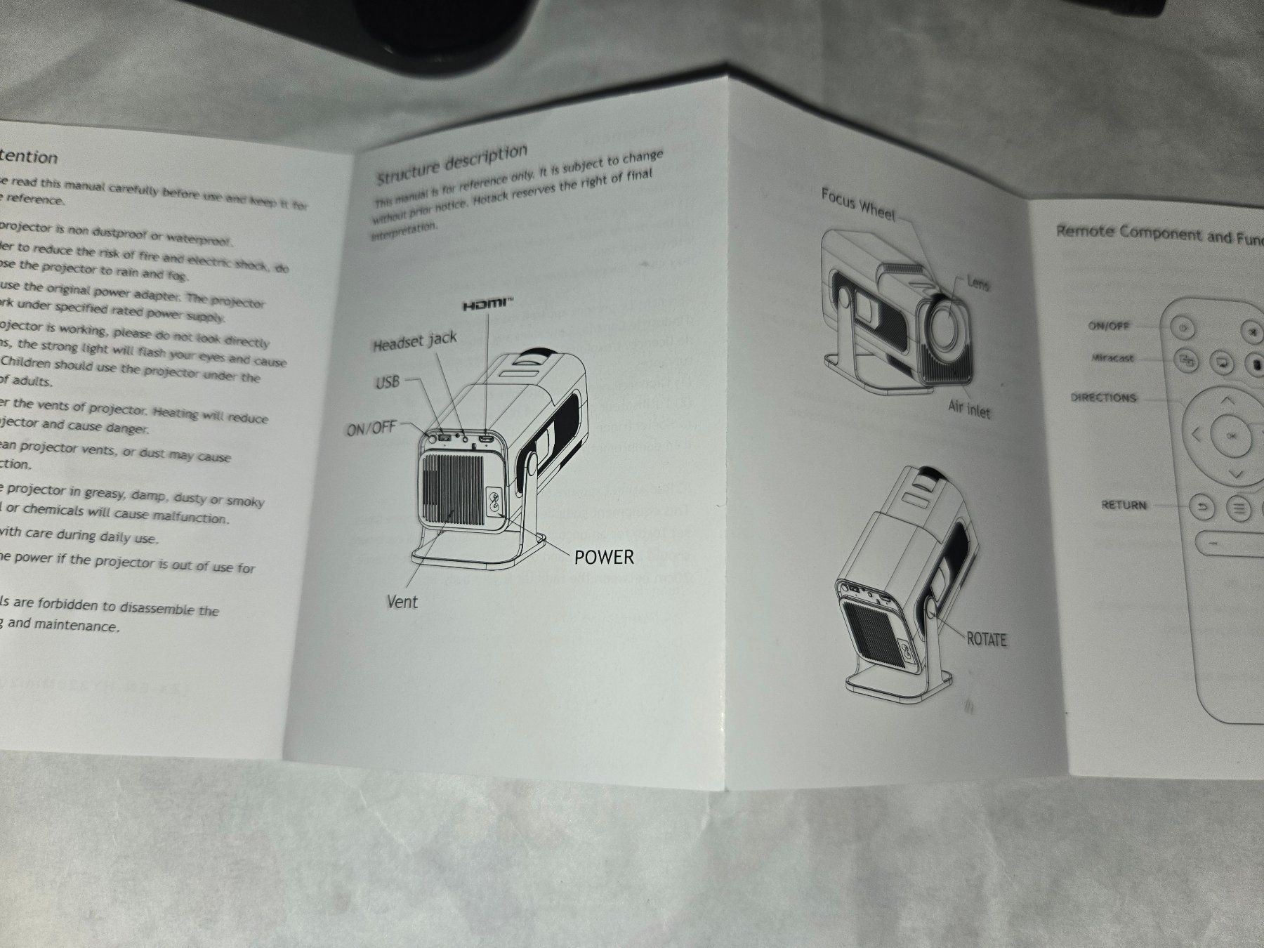 Proiettori: Mini Beamer Smart Projector HY320Mini Ultra HD – Usato da Wiler b. Seedorf venduto da Peterundpaul 3