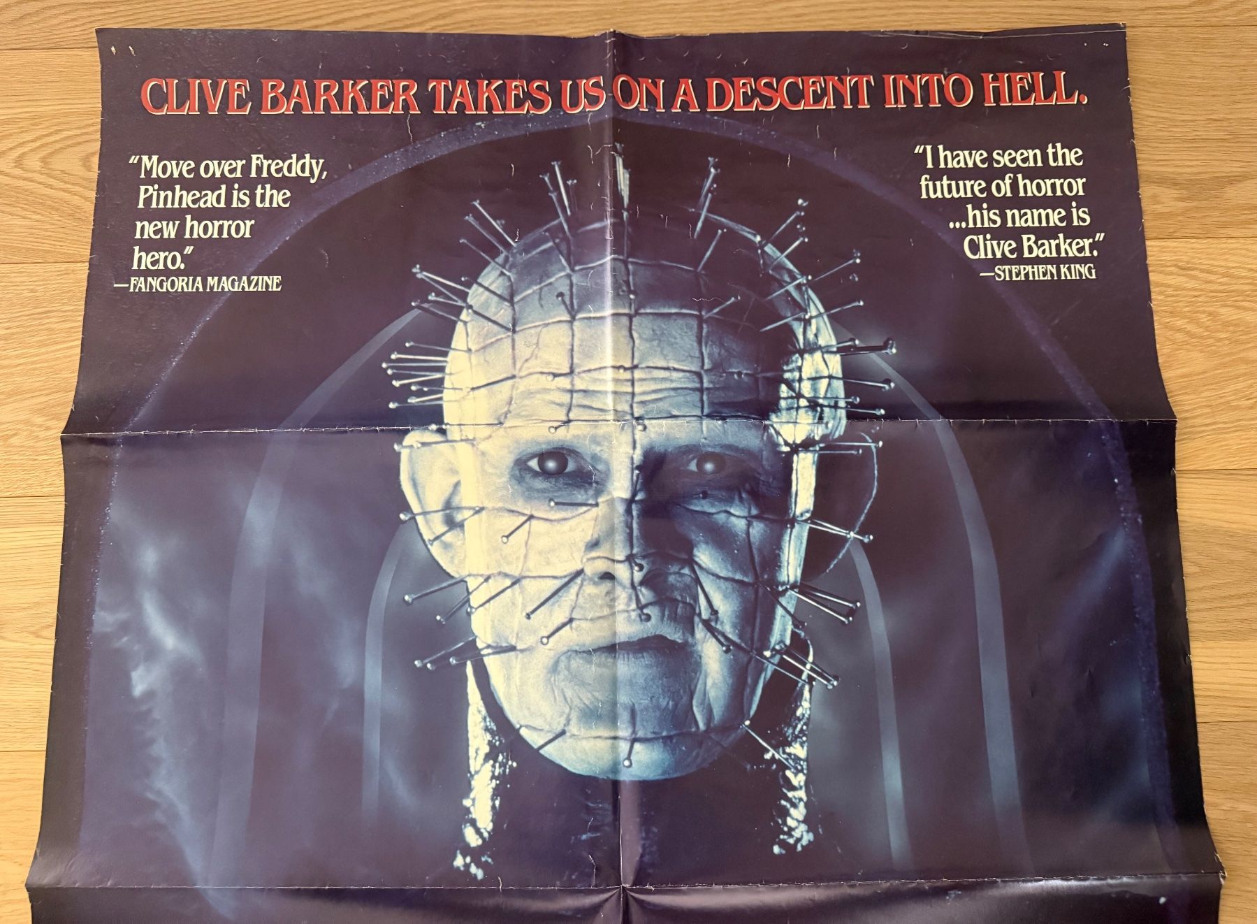 Foto & Immagini: Hellbound Hellraiser 2 Poster mit Signatur und Zertifikat – Usato da Malters venduto da starfighter01 1