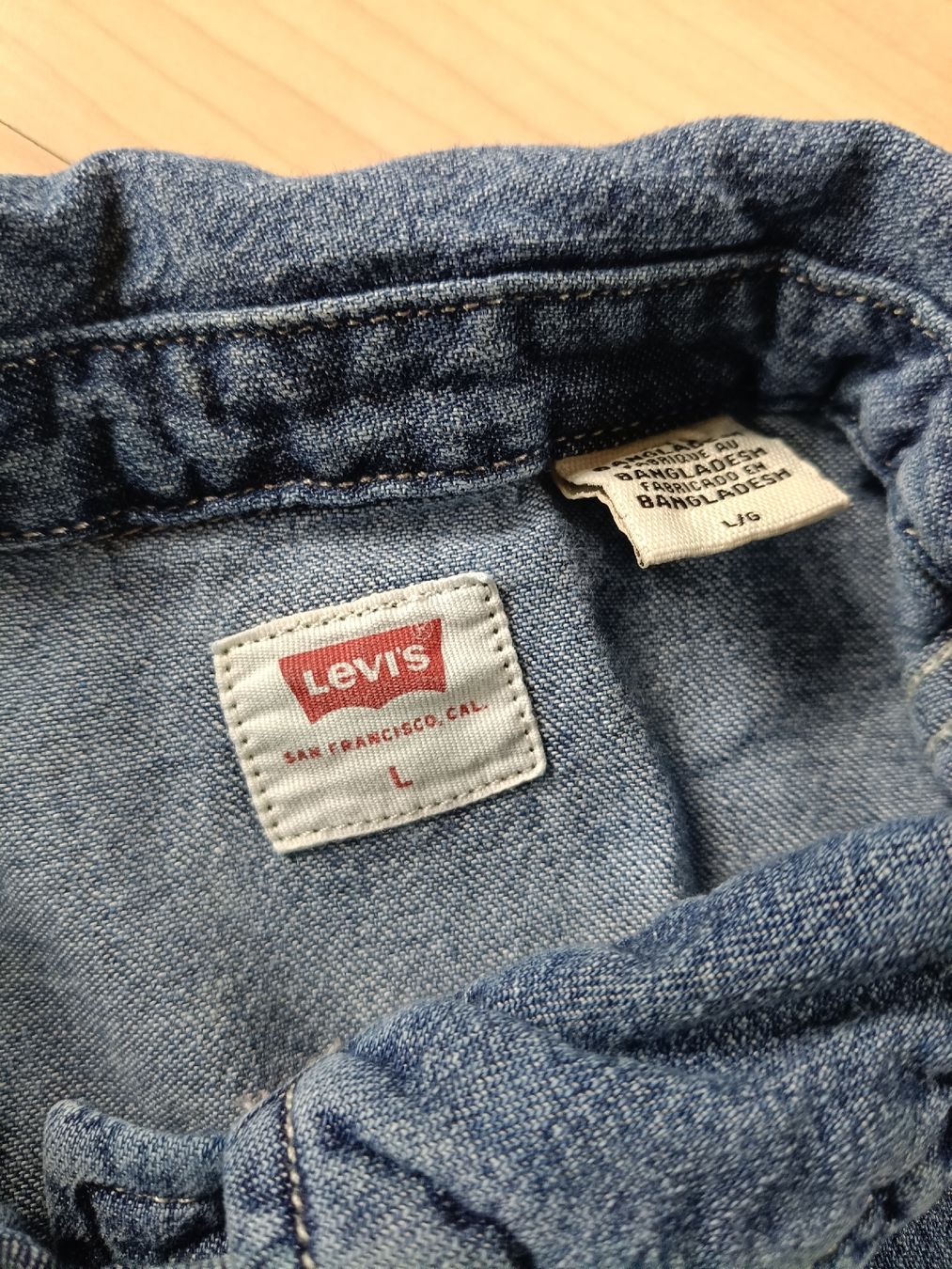 Levi's Vestiti: Levi's Jeanskleid, Gr. L – Usato da Adliswil venduto da Vimovi 1