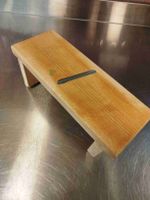 Käsehobel Holz mit Metallklinge gebraucht