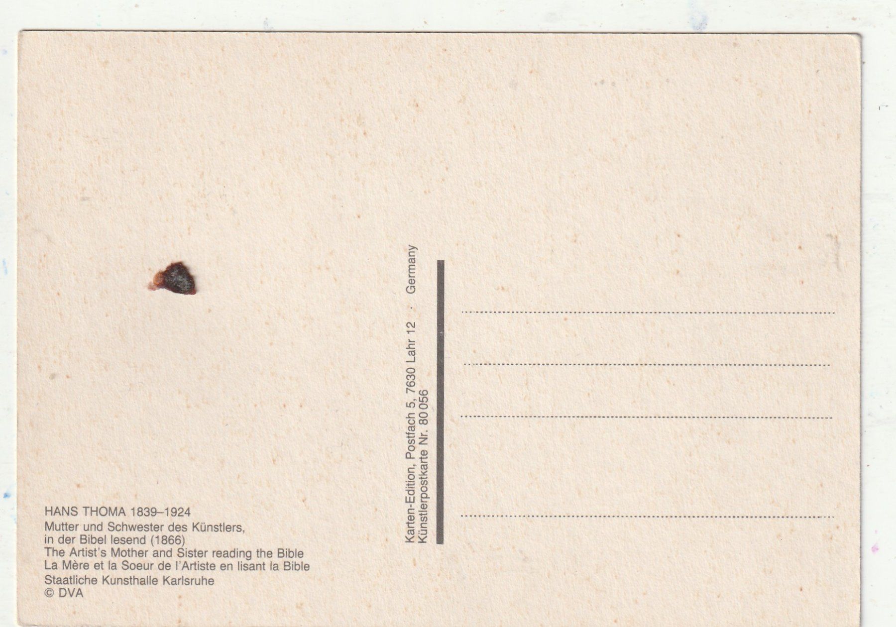 Cartes postales: Kunstkarte – D'occasion à Lumbrein par made02 1