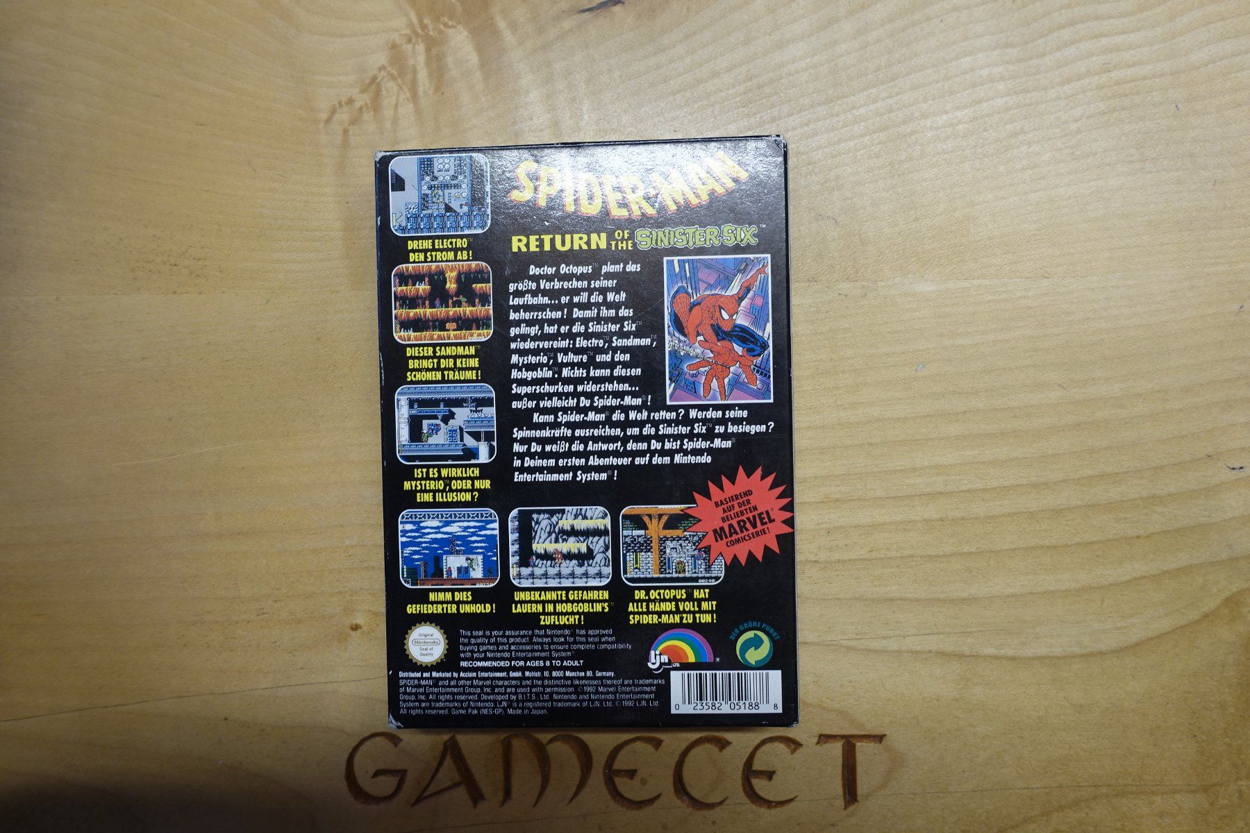 Nintendo Giochi: Spider-Man: Return of the Sinister Six – Usato da Steinach venduto da Gamecet 5