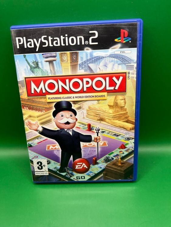 Spiele: Monopoly (mehrsprachig) - Playstation 2 – Gebraucht aus Kreuzlingen von bigauditor