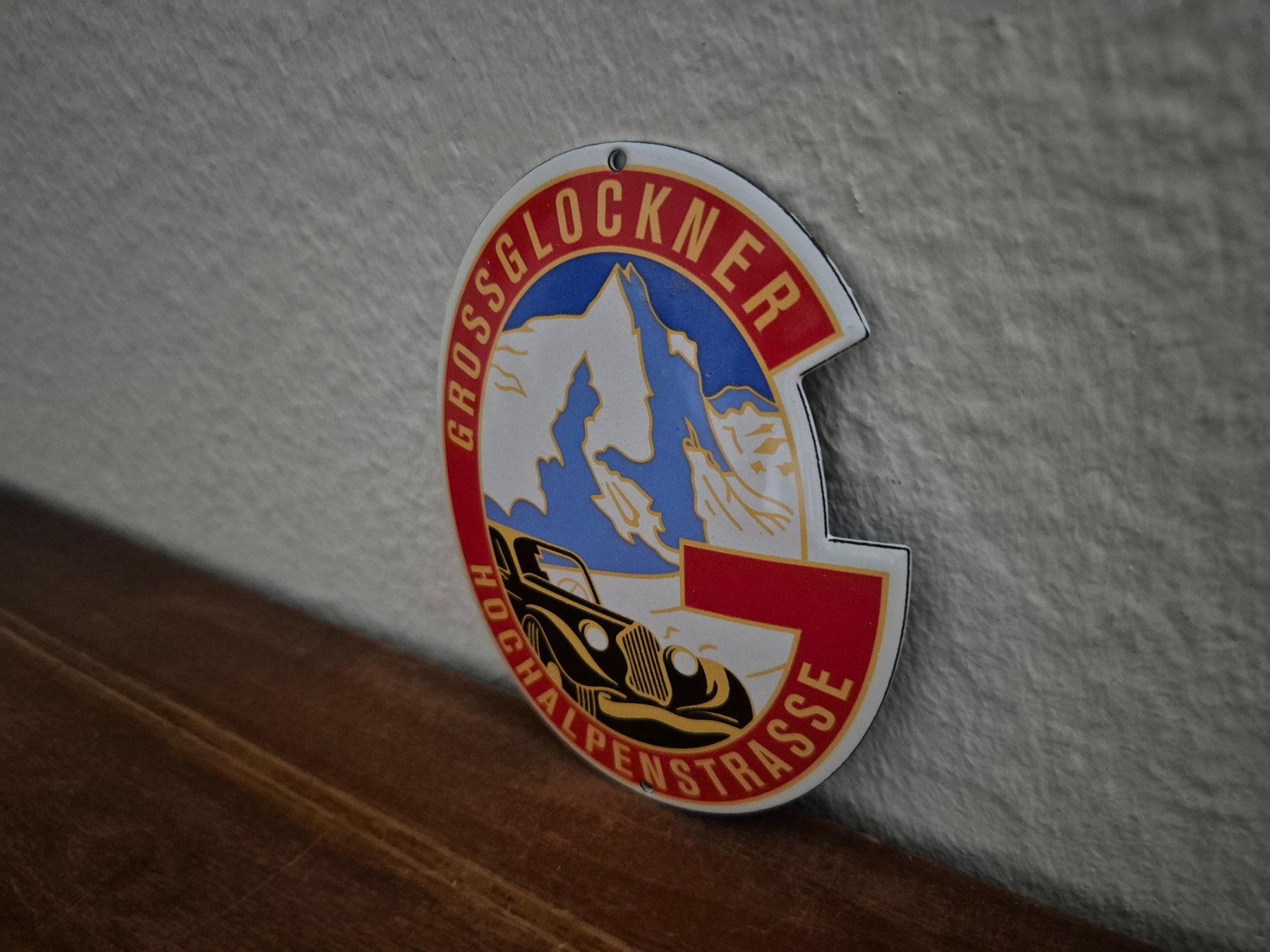 Insegne: Emailschild Grossglockner Alpen Berge Service Emaille Schild – Nuovo (secondo la descrizione) da Schaffhausen venduto da pfanis09 3