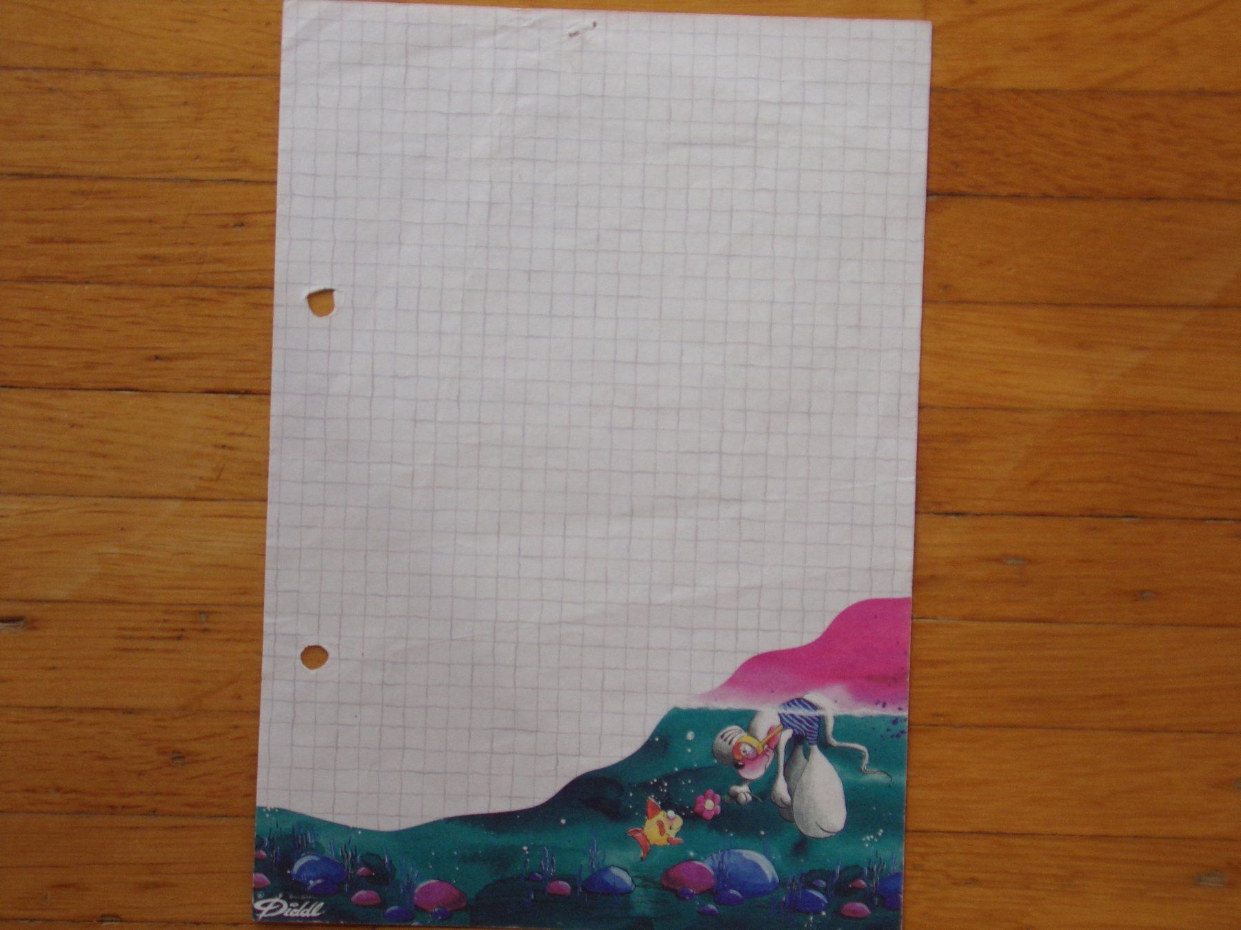 Carta: Diddl Blatt  A5  ALT  Nr. 33 – Usato da Winterthur venduto da Jessi_di