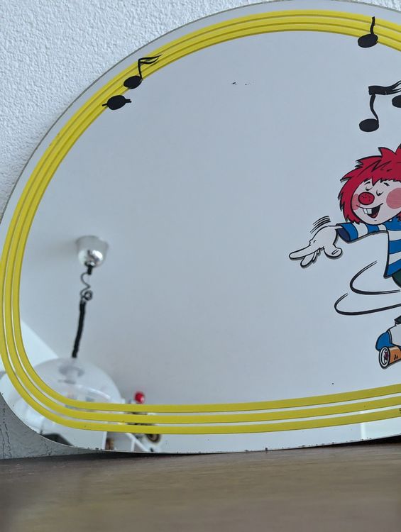 Specchi: Vintage Pumuckl Spiegel 1987 – Selten & Rarität – Usato da Erlinsbach SO venduto da Meytalien 2