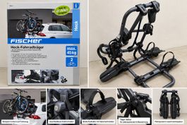 Fischer Heck-Fahrradträger für 2 Velos  e-bike geeignet
