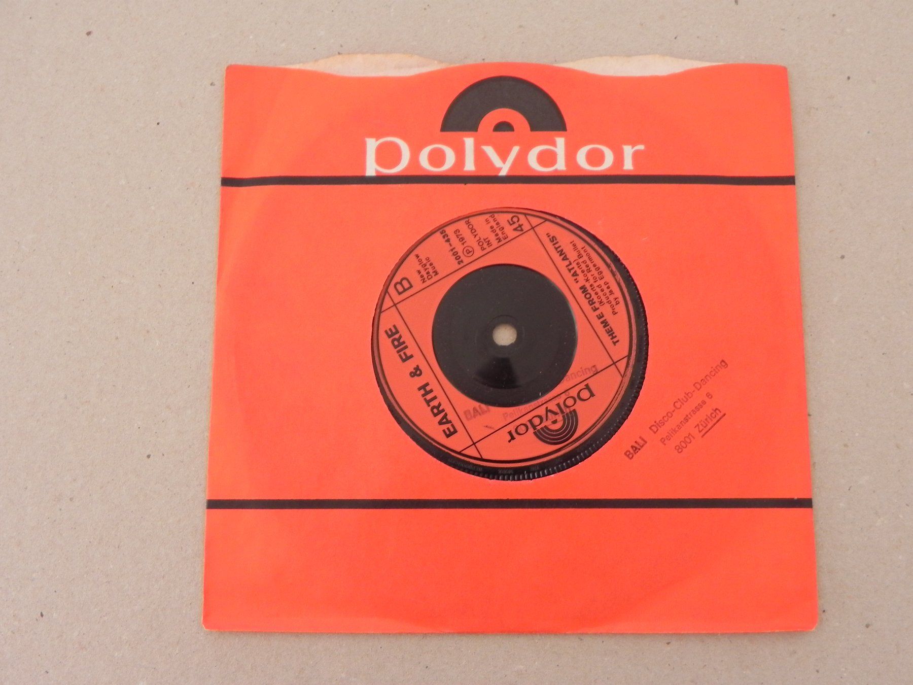 Schallplatten: Single Holland Pop Band  Earth & Fire 1973 – Gebraucht aus Siebnen von krimsie