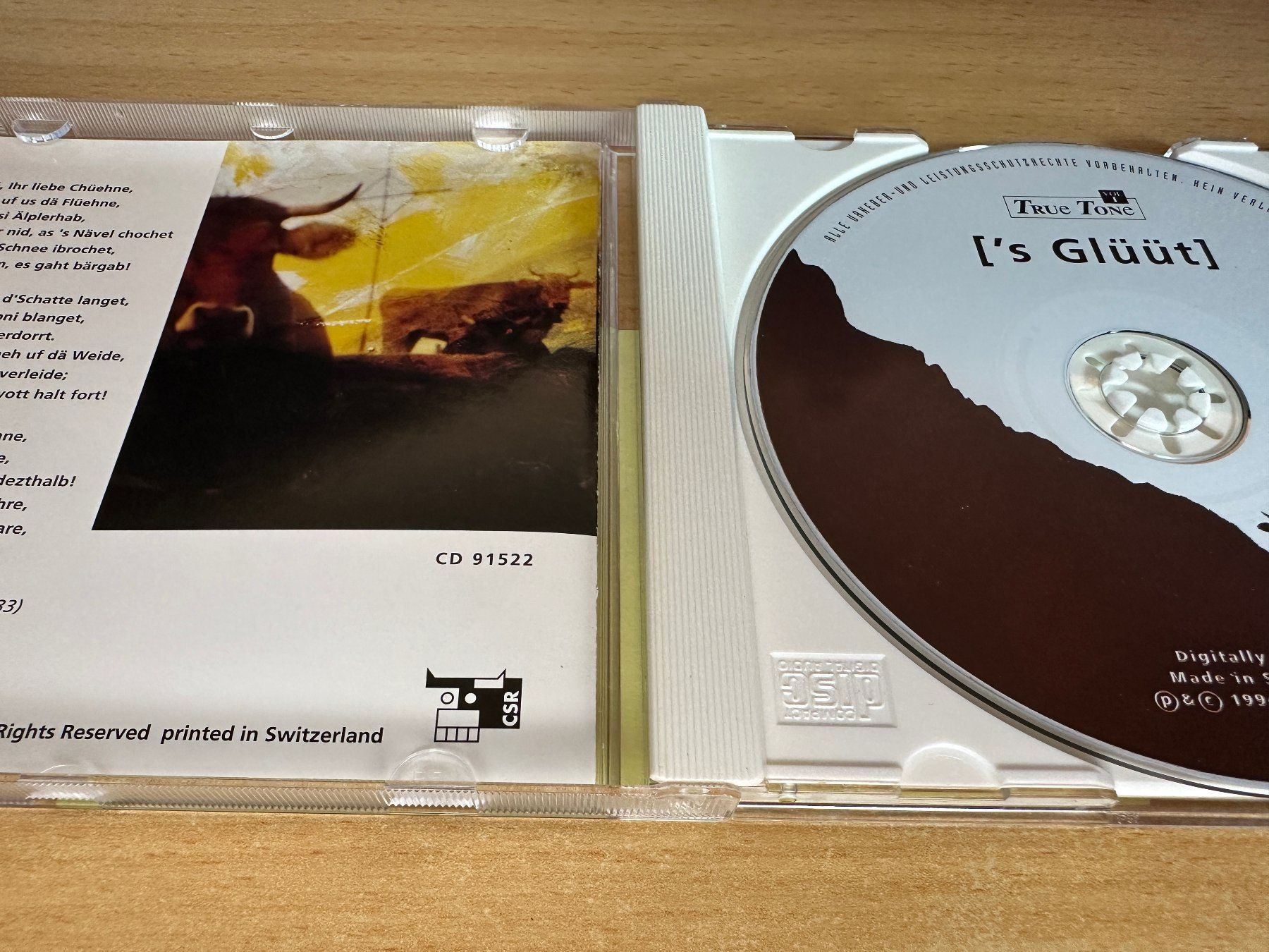 CD: Cyrill Schläpfer - 'S Glüüt – Usato da Rikon im Tösstal venduto da Alpenmutz 2
