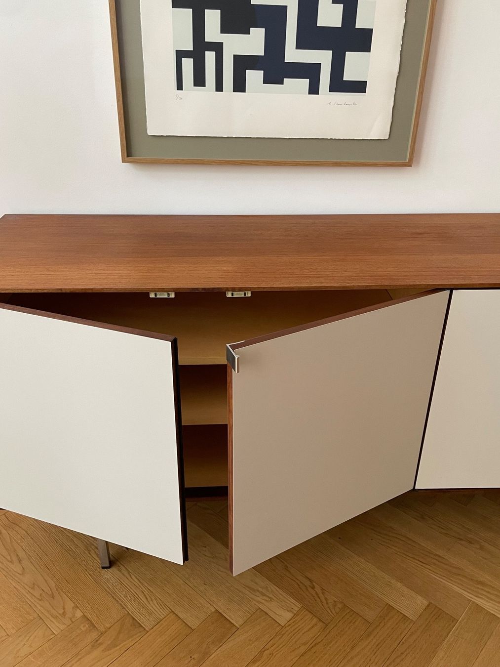 Cassettiere: Palisander Sideboard Florence Knoll 40s – Usato da Basel venduto da MidMod20C 1