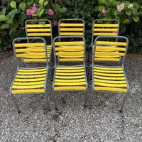 6 Bättig Gartenstühle Stapelstühle Balkonstühle