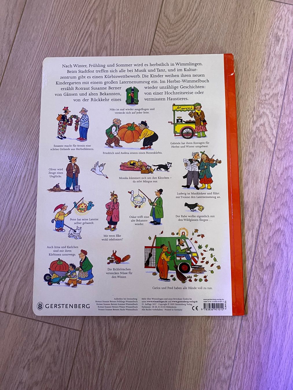Bücher: Rotraut Susanne Berner Wimmelbuch Herbst – Gebraucht aus Zizers von dalaub 2