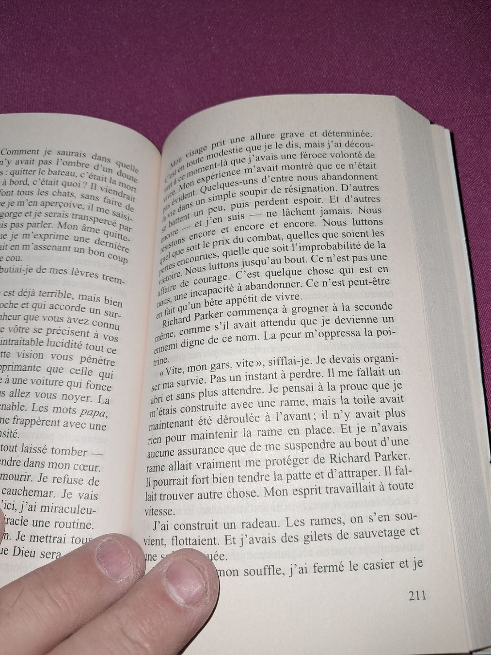 Bücher: Yann martel l'histoire de pi – Gebraucht aus Le locle von juliensaran 1