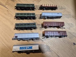Roco, Modelleisenbahn H0, 9 Stück, Top