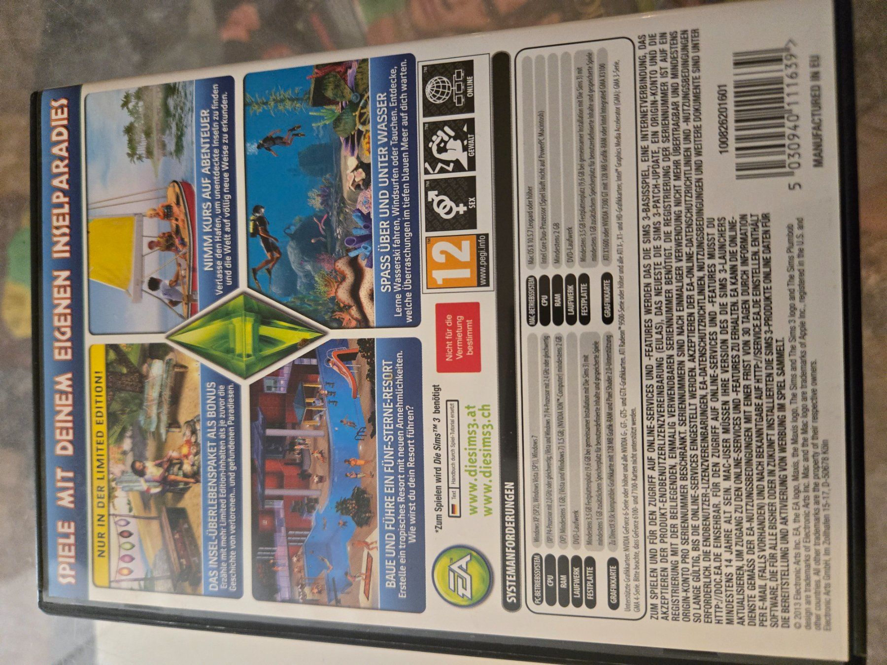 Giochi: Die Sims 3 Inselparadies Erweiterungspack PC – Usato da Bussigny venduto da Kfdlt 1