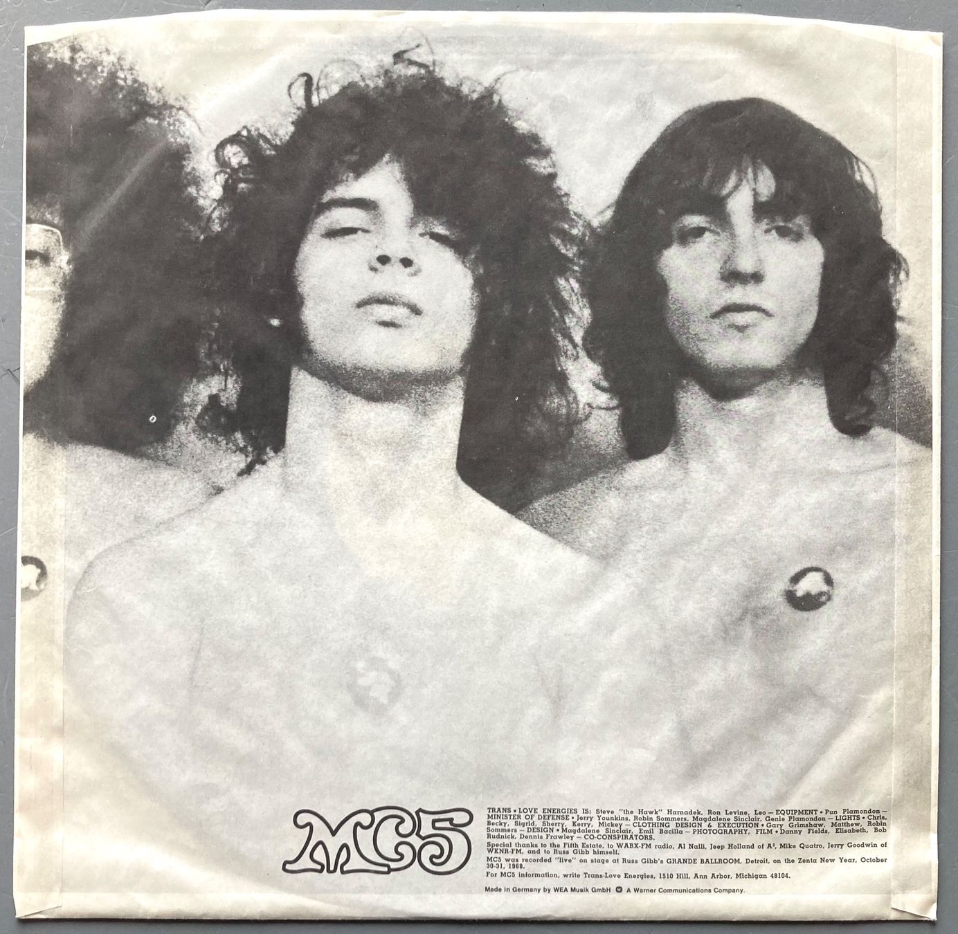 Dischi in vinile: MC5 - KICK OUT THE JAMS – Usato da Poliez-Pittet venduto da Newtown-Records 2