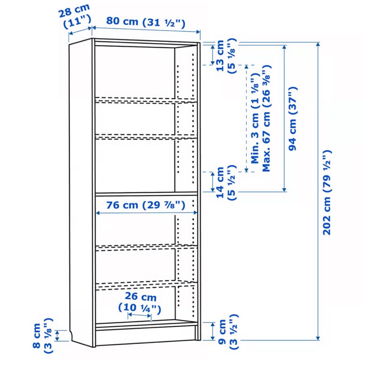 Étagères: Billy Bücherregal neu – Neuf (Voir description) à Bülach par Nanuk123 1