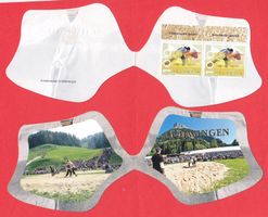 2016 Privates Markenheft  Schwingen 2x 1Fr. ** Postfrisch