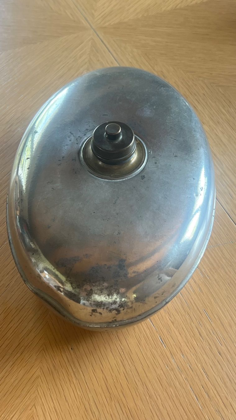 Sonstige antike Technik & Geräte: Vintage Bettflasche Metall – Gebraucht aus Schübelbach von Dolly990_2 2