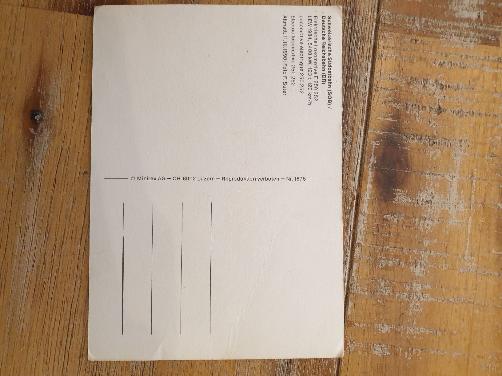 Cartoline postali: Konvolut von 7 alten Eisenbahn-Postkarten – Nuovo (secondo la descrizione) da Olten venduto da Marsmobil 1