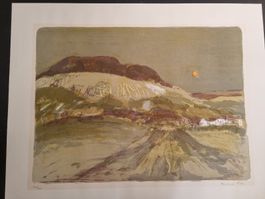 HANSRUEDI SIEBER LITHOGRAPHIE SIGNIERT NUMMERIERT