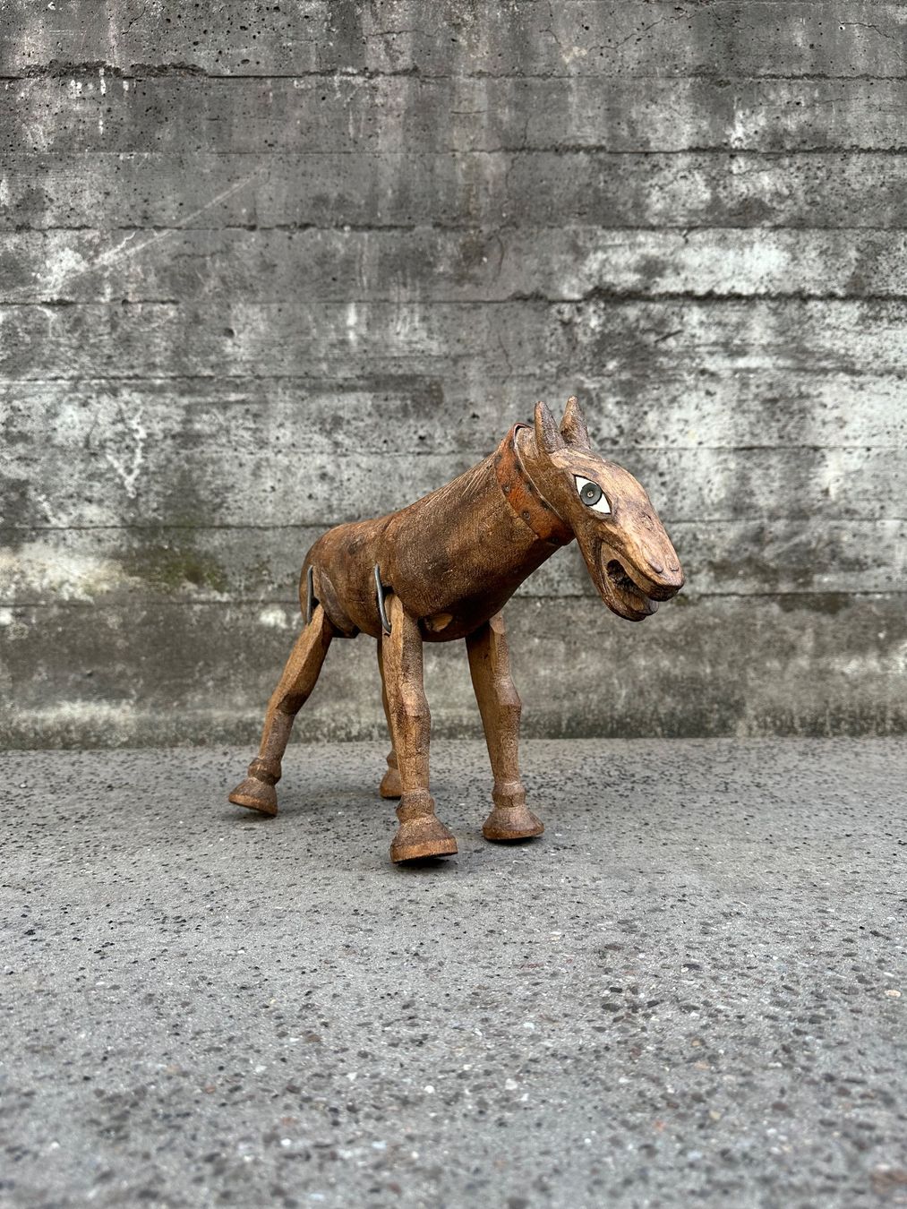 Statuette: altes Holz Pferd – Usato da Zürich venduto da frauflufelberg