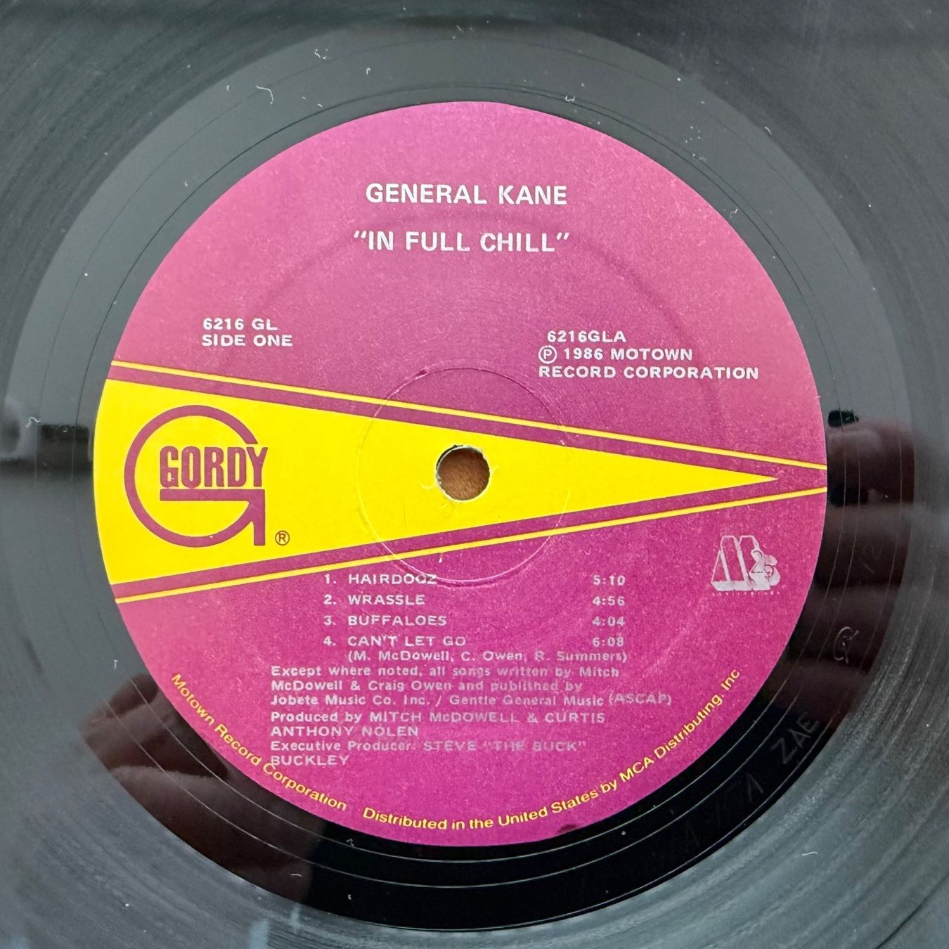 Dischi in vinile: GENERAL KANE - "IN FULL CHILL" – Usato da Zürich venduto da fehlton 3