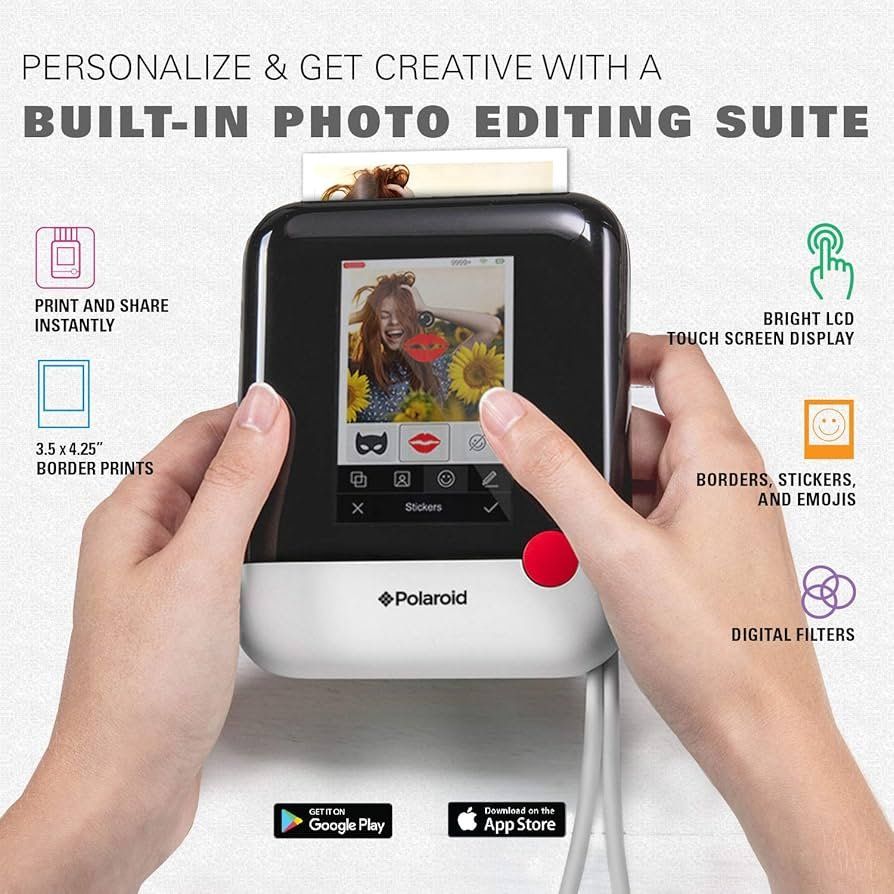 Polaroid Fotocamera: Polaroid Pop Weiss – Usato da Ulisbach venduto da Old_Science 2