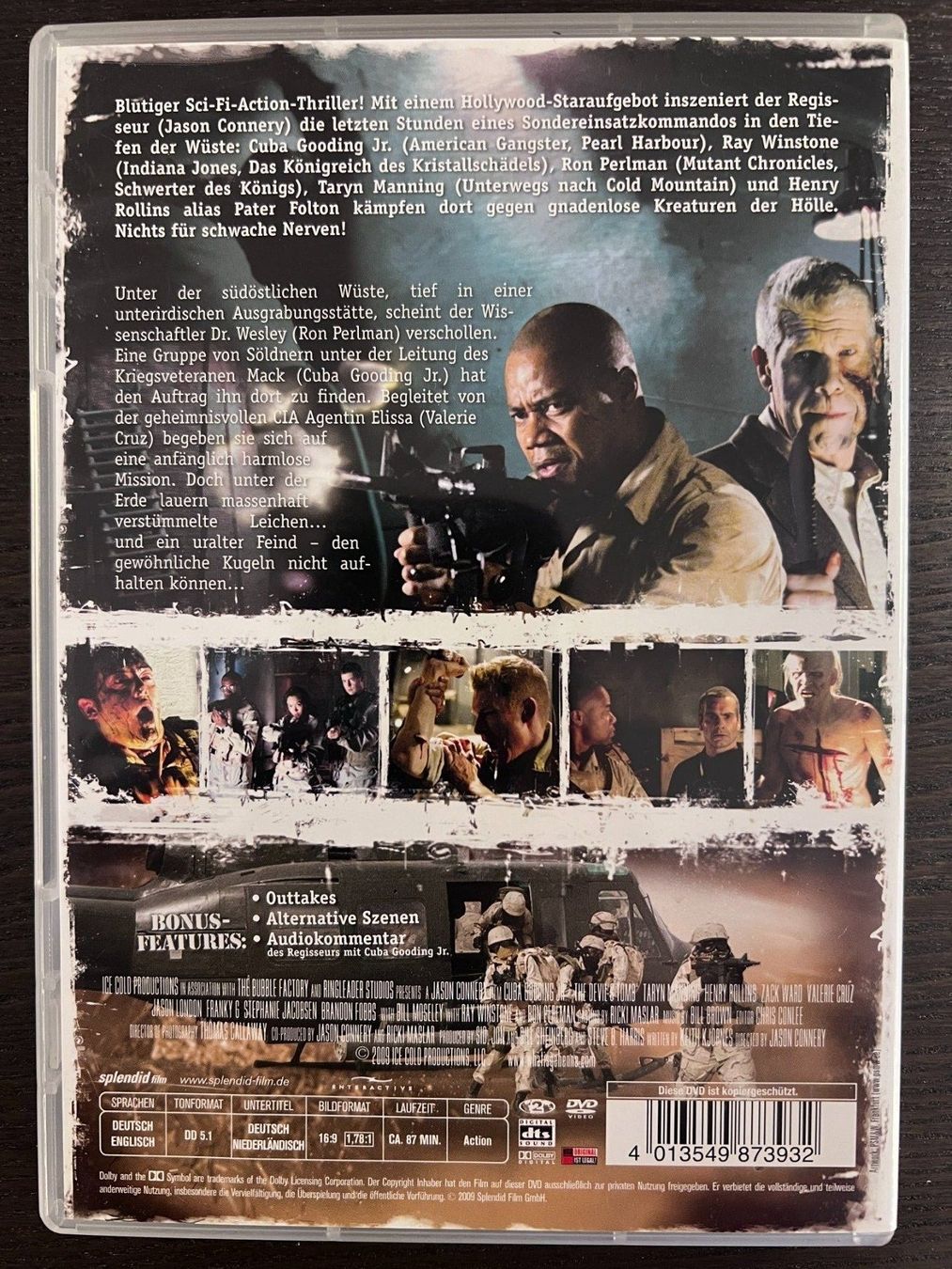 Tutti i DVDs: The Devils Tomb – Usato da Zürich venduto da FilmFreunde 1