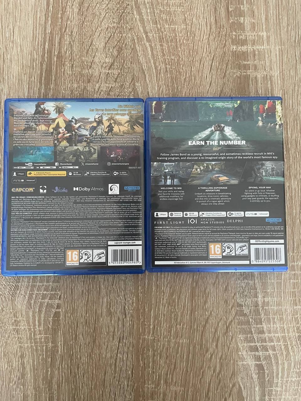 Sony Giochi: 2 PLAYSTATION VIDEOGAMES 007 FIRST LIGHT/MONSTER HUNTERS – Usato da Ponte capriasca venduto da TheCrash01 1