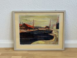 Original Grafik, signiert 1954 👍🎨🖼️